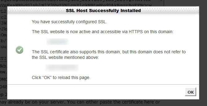 نصب گواهی SSL در Cpanel