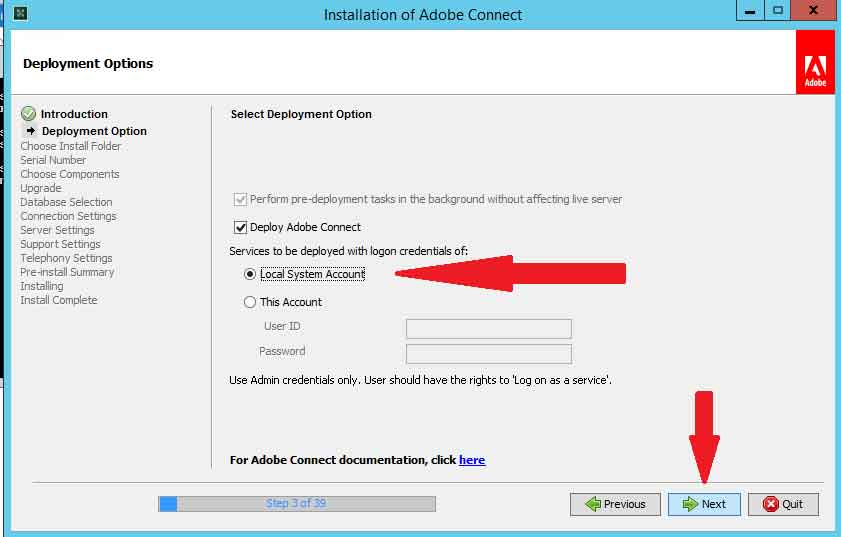 نصب نرم افزار Adobe Connect بر روی ویندوز سرور