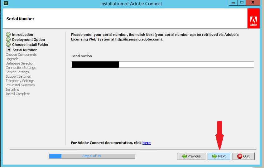 نصب نرم افزار Adobe Connect بر روی ویندوز سرور